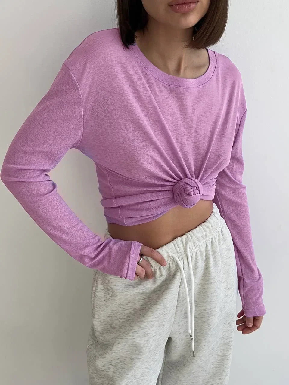 Hirsionsan 2025 Basic soft  T Shirts Women Summer autumn Long Sleeves Loose Bottom Tees Ladies Casual Knitted Soft Woman Tops